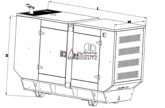 Dimensions - DPS100-SP MAGIDEUTZ