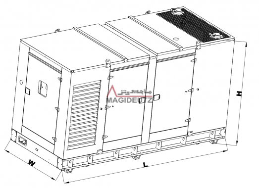 Dimensions - DPS350-SP MAGIDEUTZ