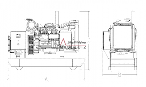 Dimensions - DPS450-OF MAGIDEUTZ